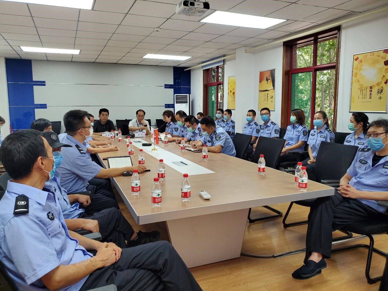 学校召开保卫处新任干部任职大会-西安交通大学保卫处